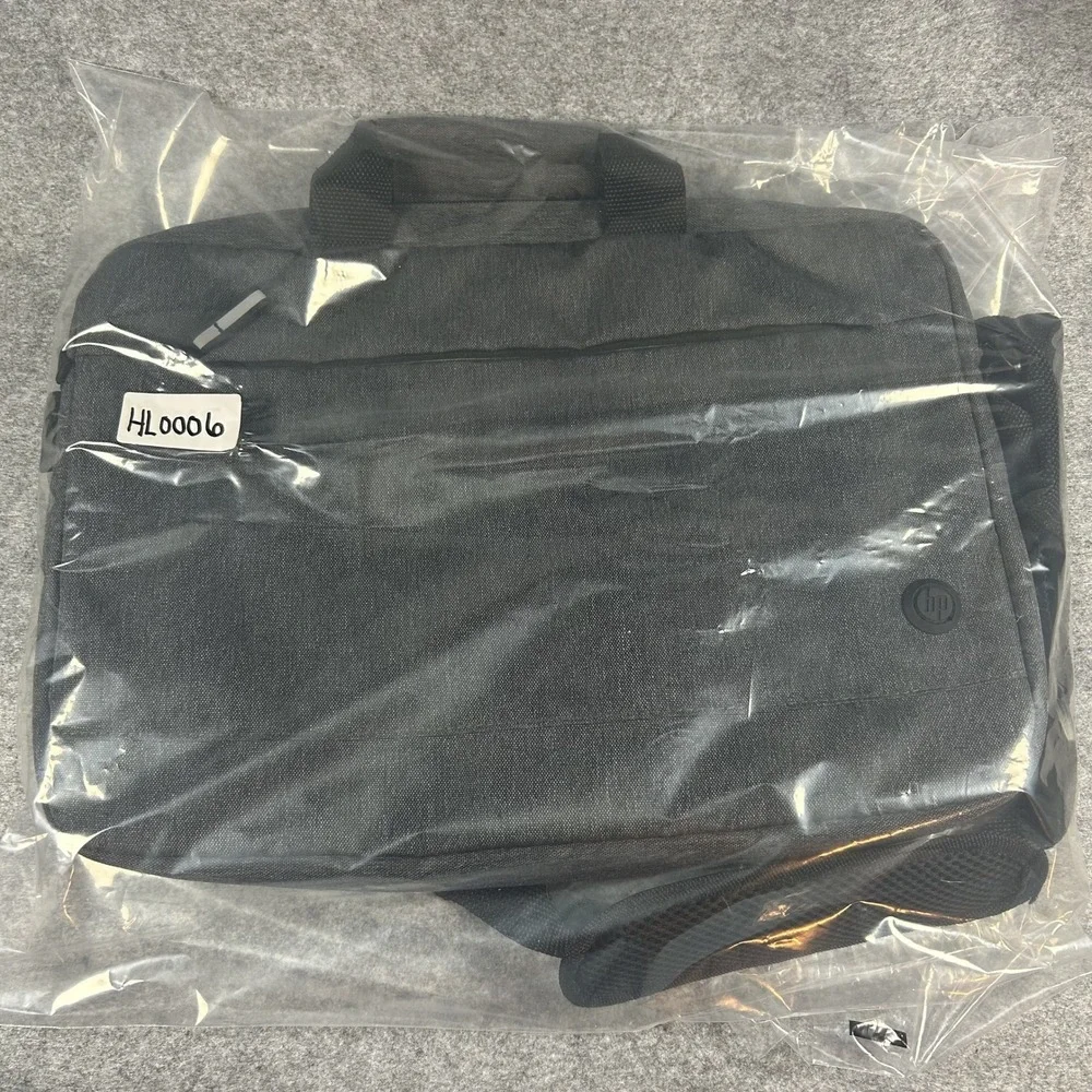 HP Prelude Topload Laptop Bag 15.6 Grey Padded Messenger Case